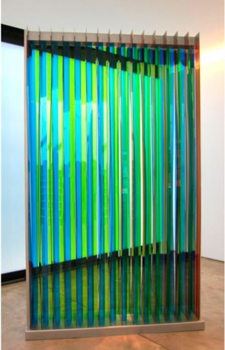 Carlos Cruz-Diez | Transchromie Dames - A Permutation, 1965/2009 