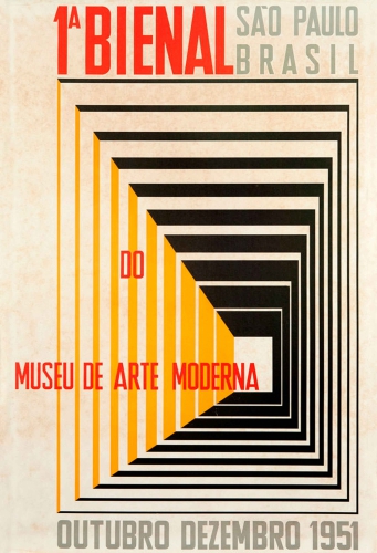 Cartaz da 1ª Bienal de São Paulo, 1951