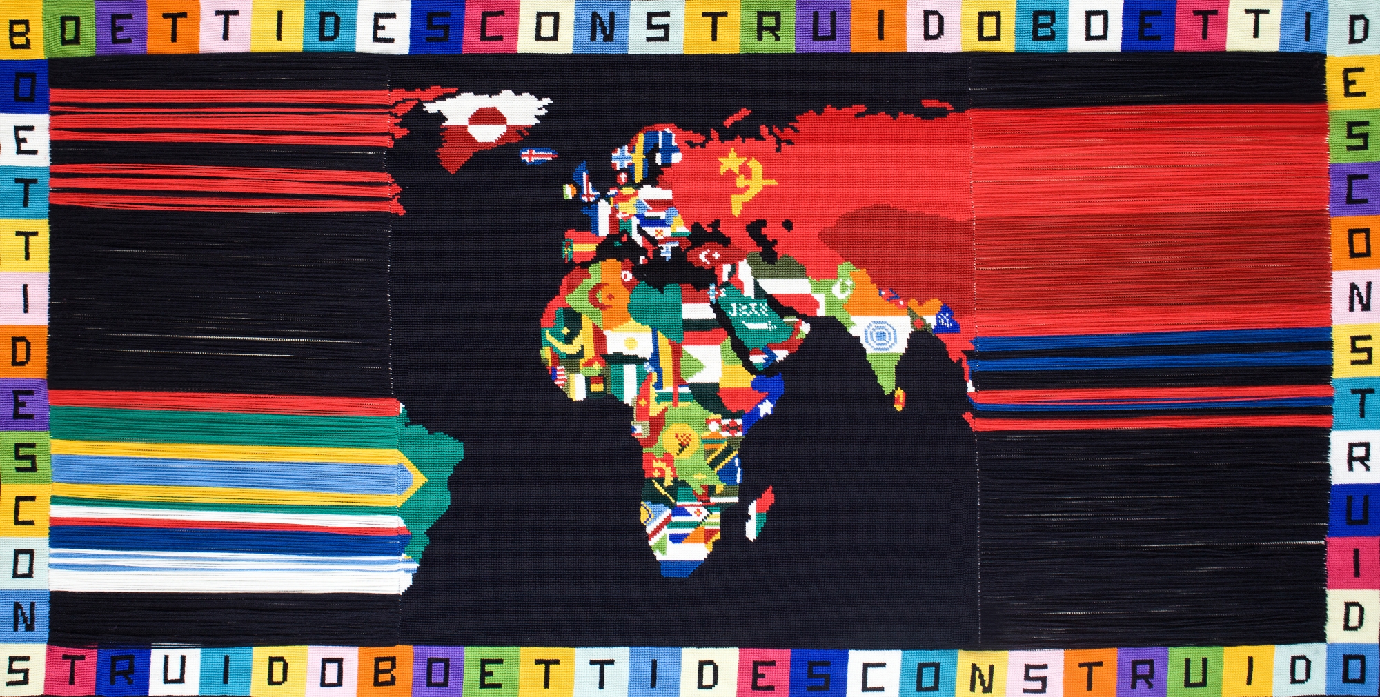 Boetti desconstruido II², 2018 