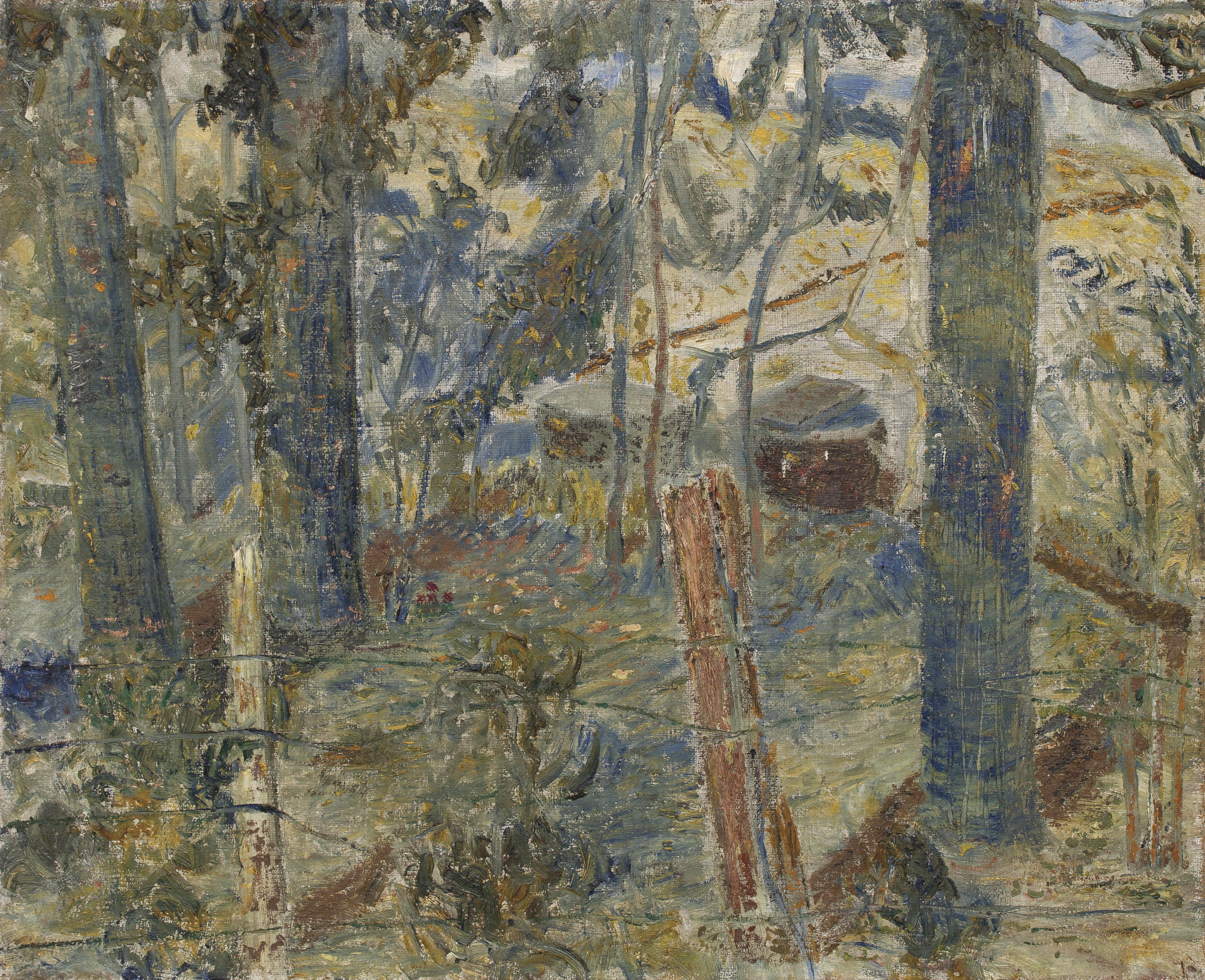 Paisagem com caules, 1947