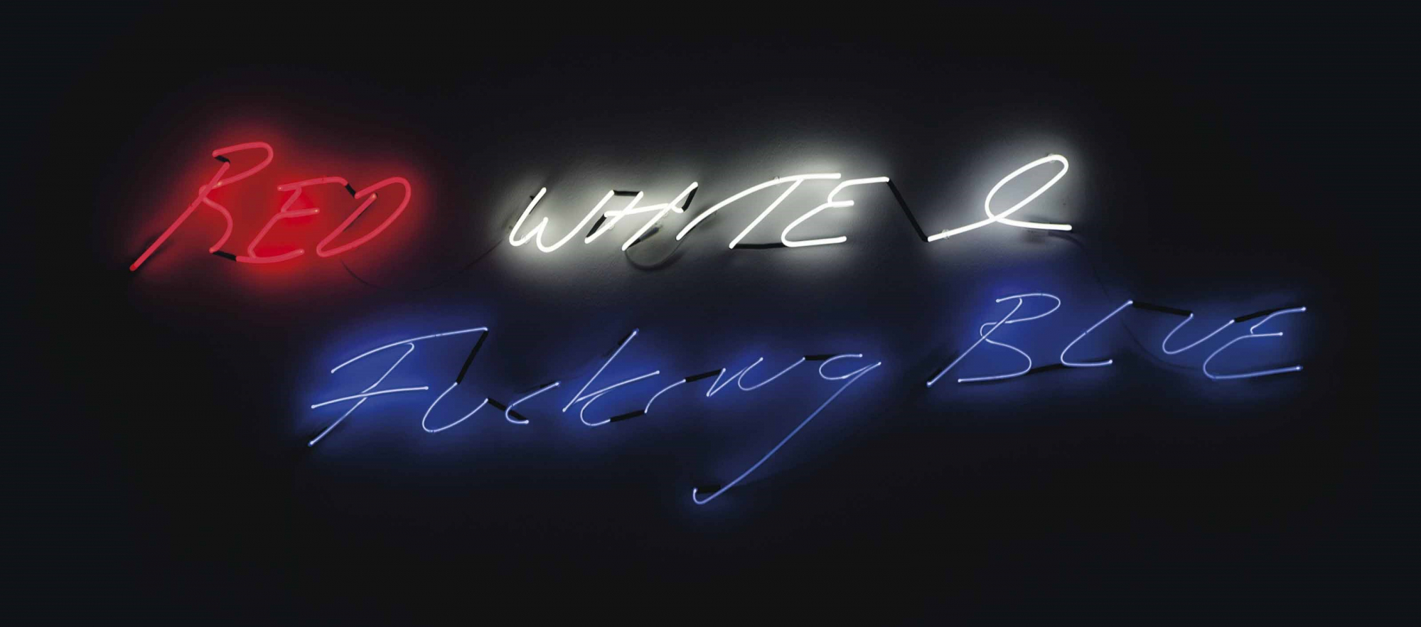 Tracey Emin | Red, white and fucking blue, 2002/2017