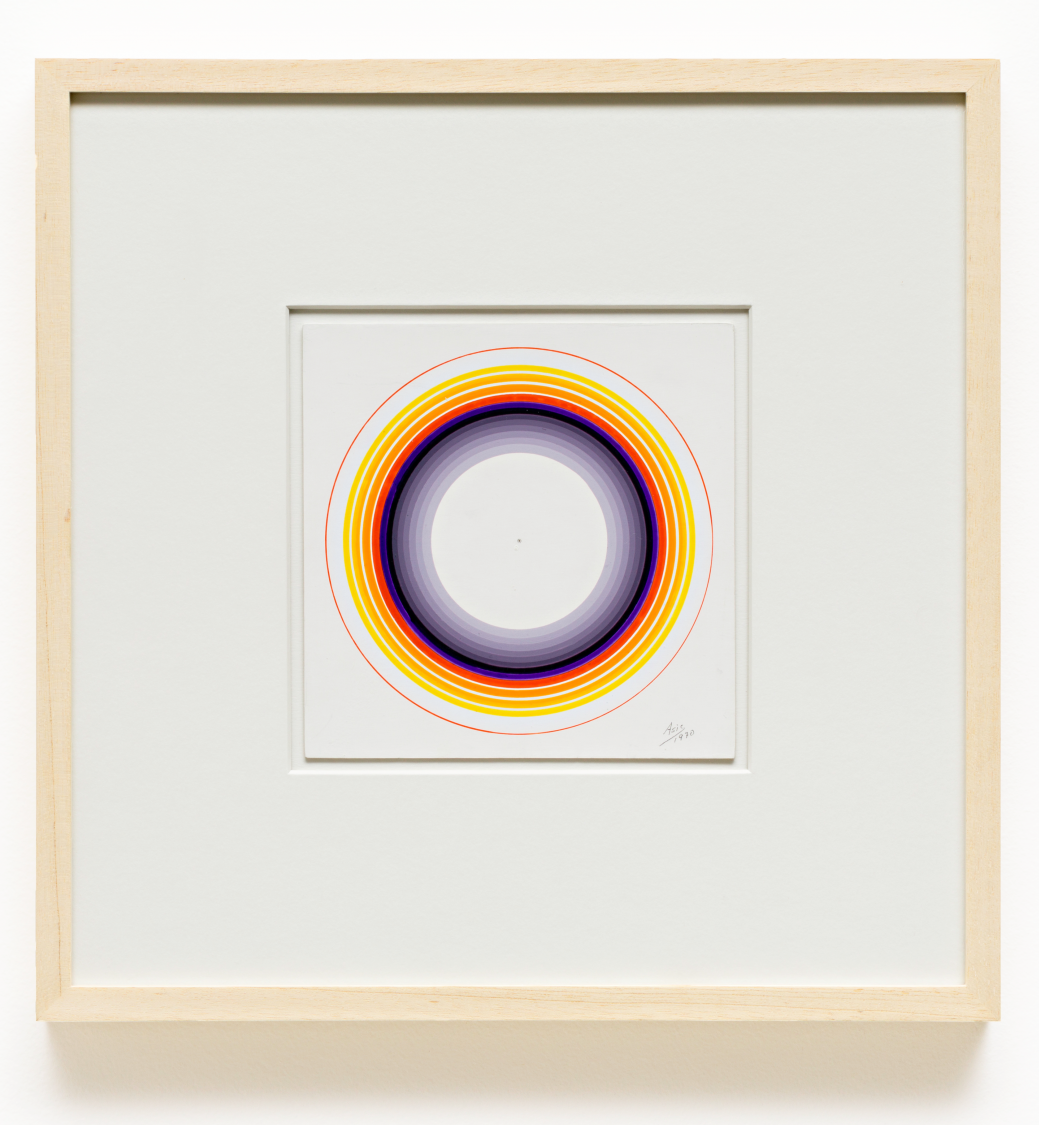 Cercles concentriques, 1970