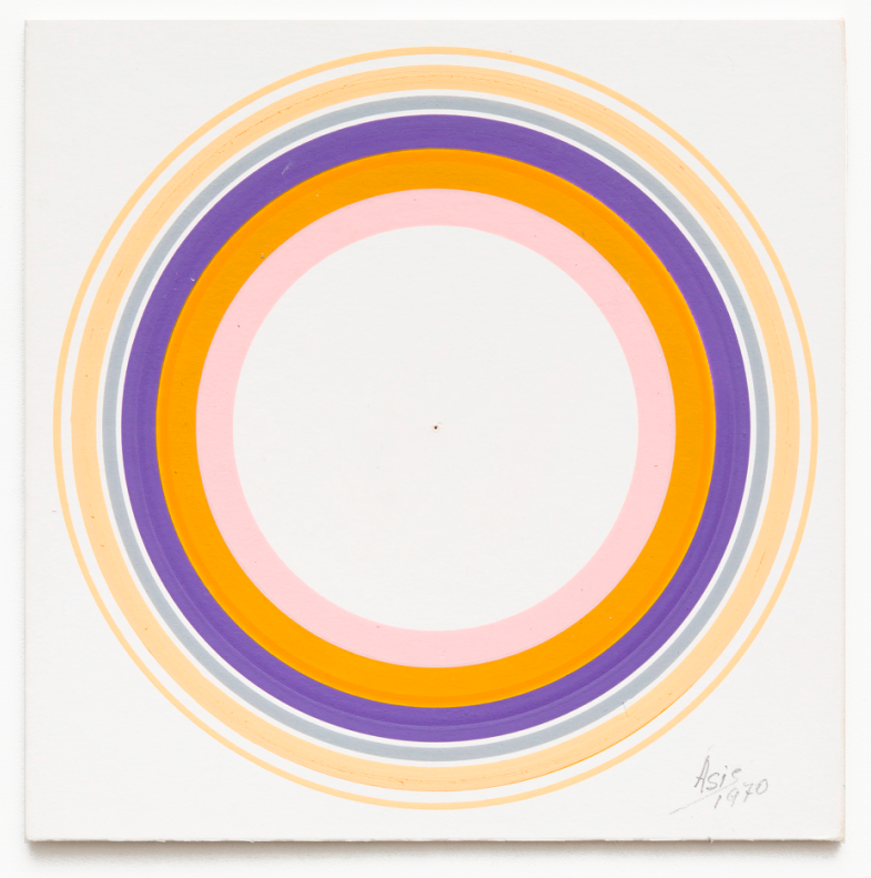 Cercles concentriques, 1970