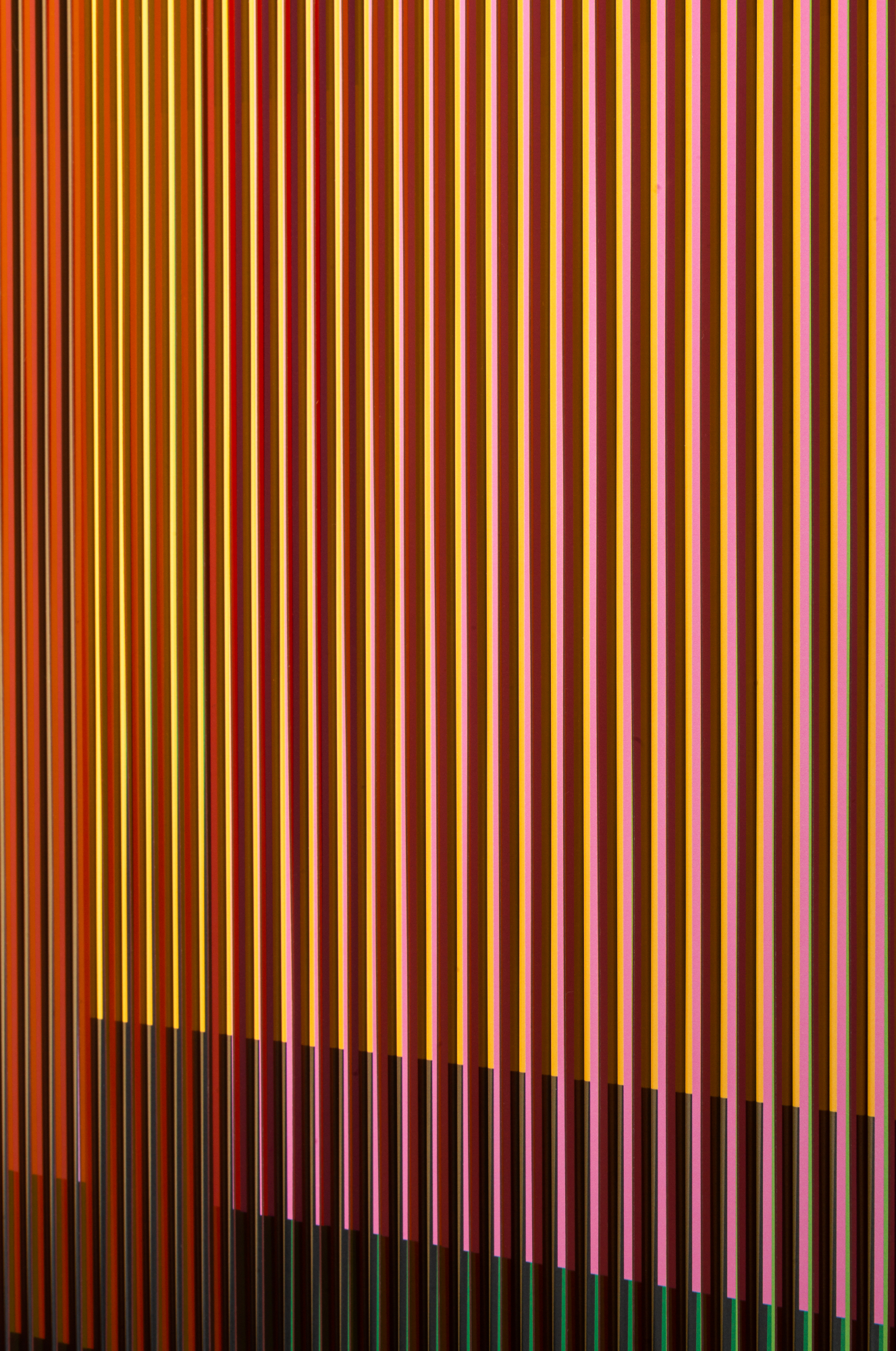 Carlos Cruz-Diez | Physichromie Panam 162, 2014