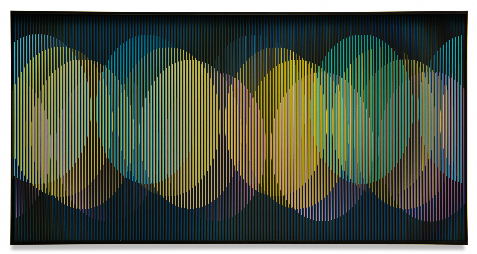 Carlos Cruz-Diez | Cromointerferencia Espacial 43, 1964 - 2016