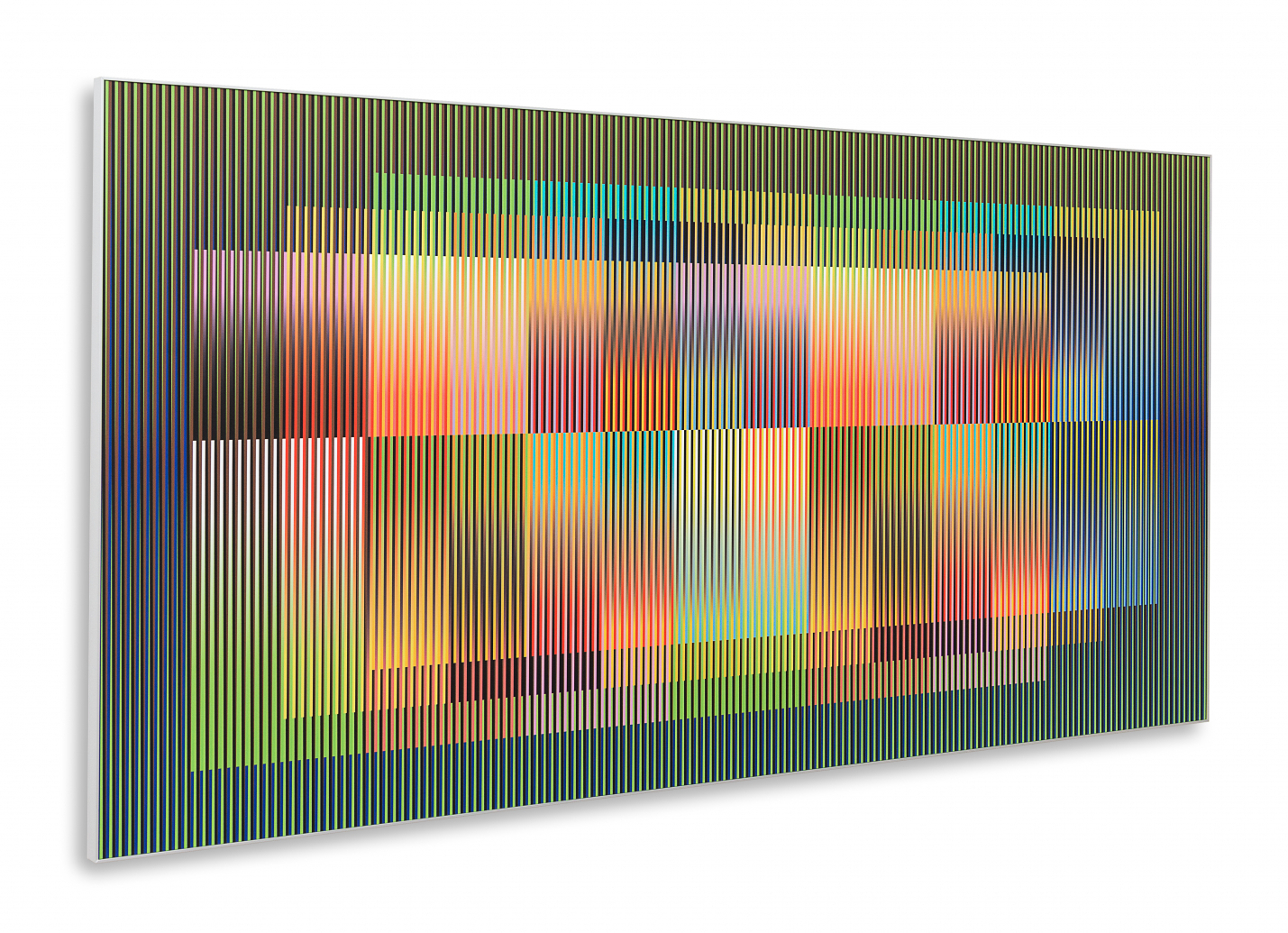 Carlos Cruz-Diez | Color Aditivo Série Caracas C1, 2010