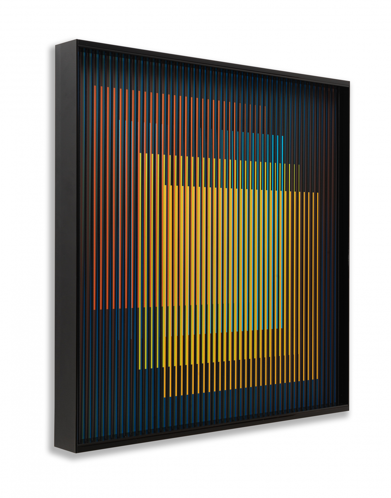 Carlos Cruz-Diez | Cromointerferência Espacial 46, 1964 - 2017