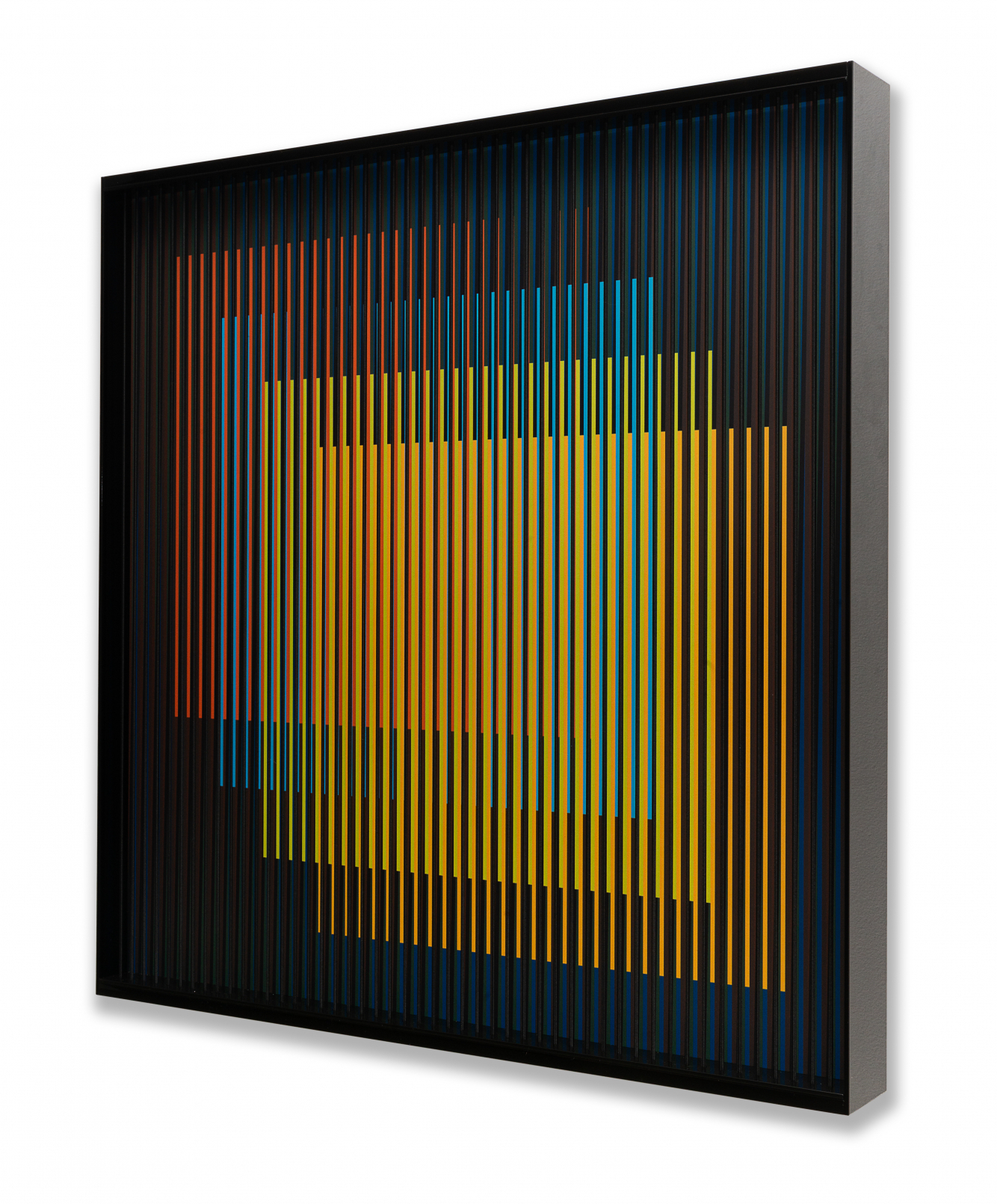 Carlos Cruz-Diez | Cromointerferência Espacial 46, 1964 - 2017