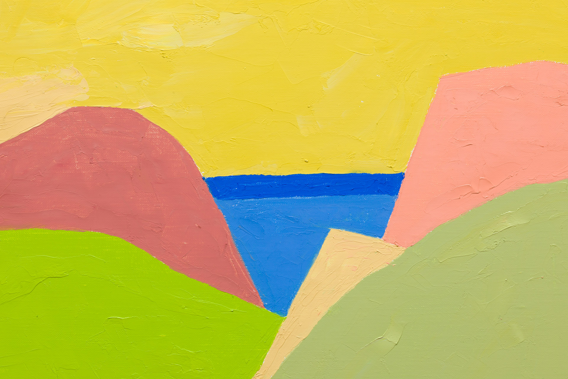 Etel Adnan | Sem título, 2017