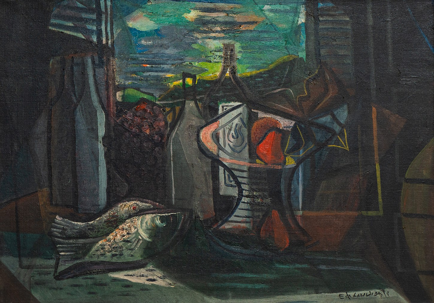 Emiliano Di Cavalcanti | Natureza Morta, 1945