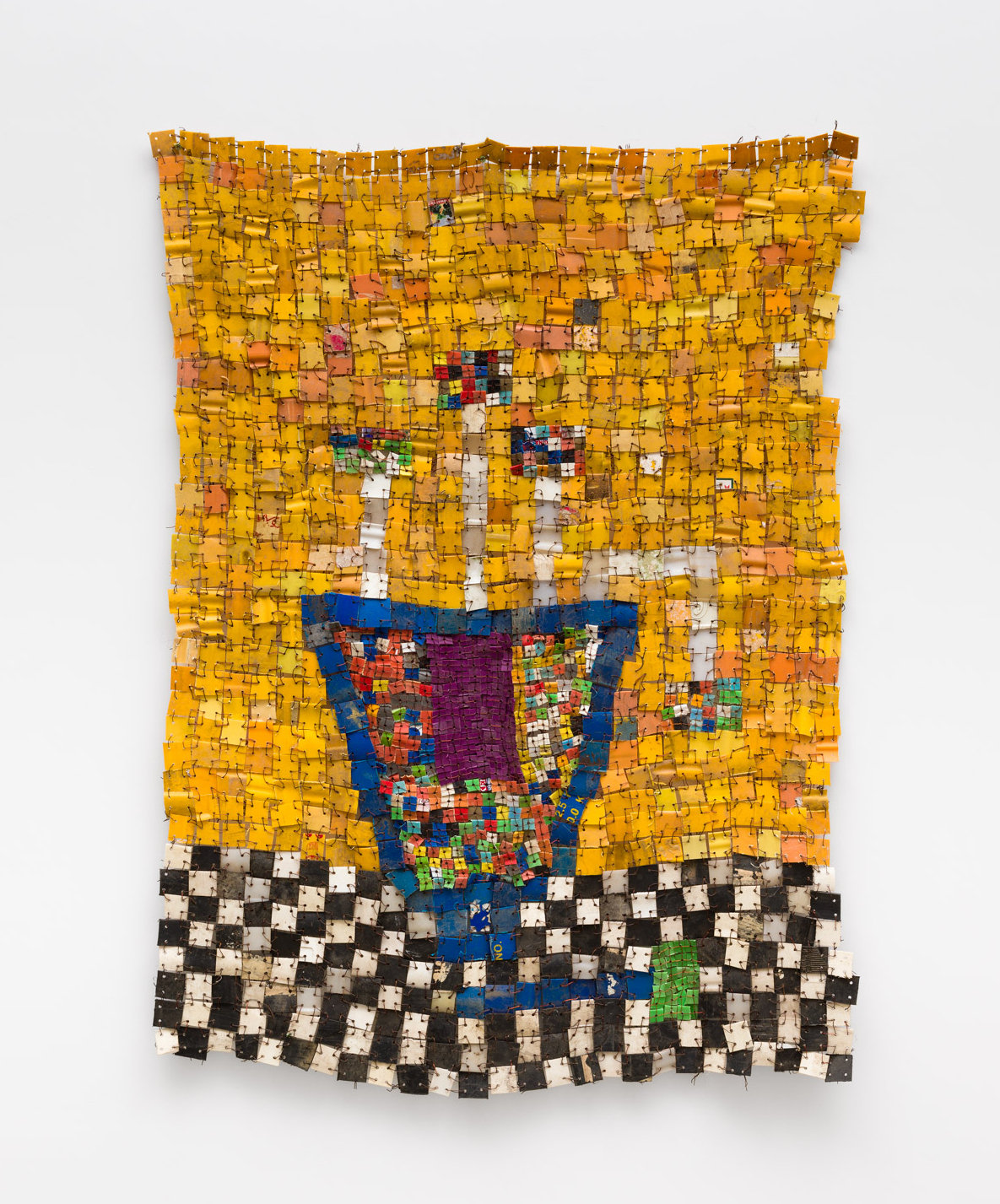 Serge Attukwei Clottey | Flower Vase I, 2022