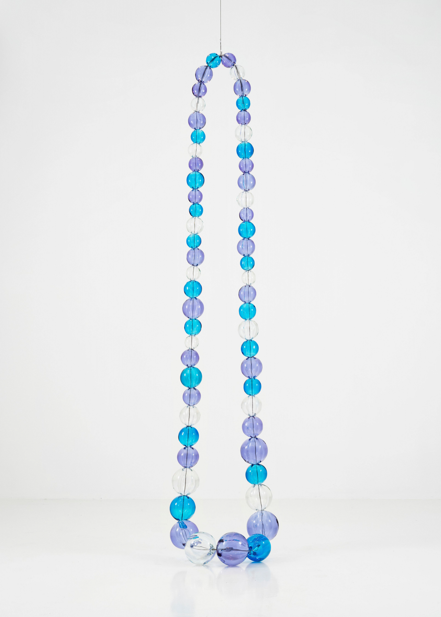 Collier aquamarine, cristal, alessandrita, 2023