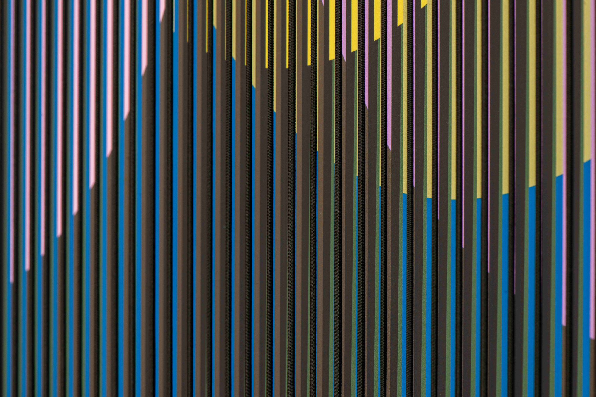 Carlos Cruz-Diez | Cromointerferencia Espacial 43, 1964 - 2016