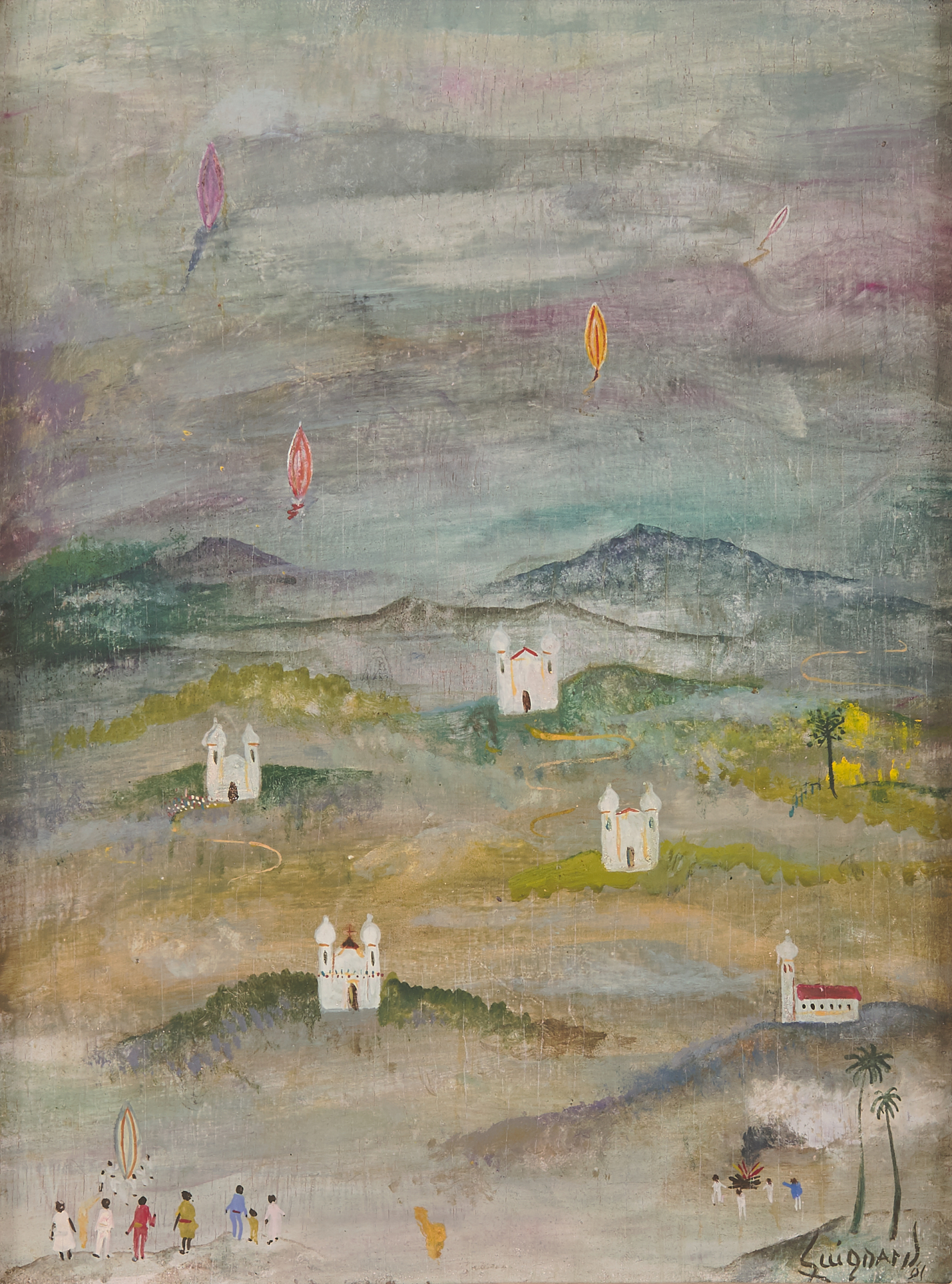 Alberto Da Veiga Guignard | Festa de São João, 1961