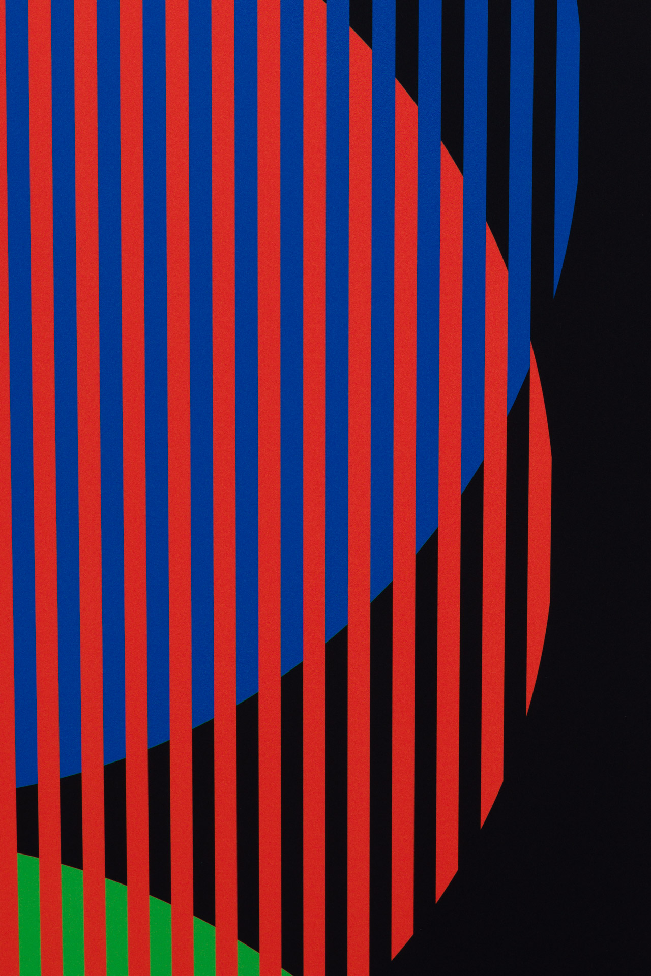 Color Aditivo, Serie Círculos Verticales 1, 2010