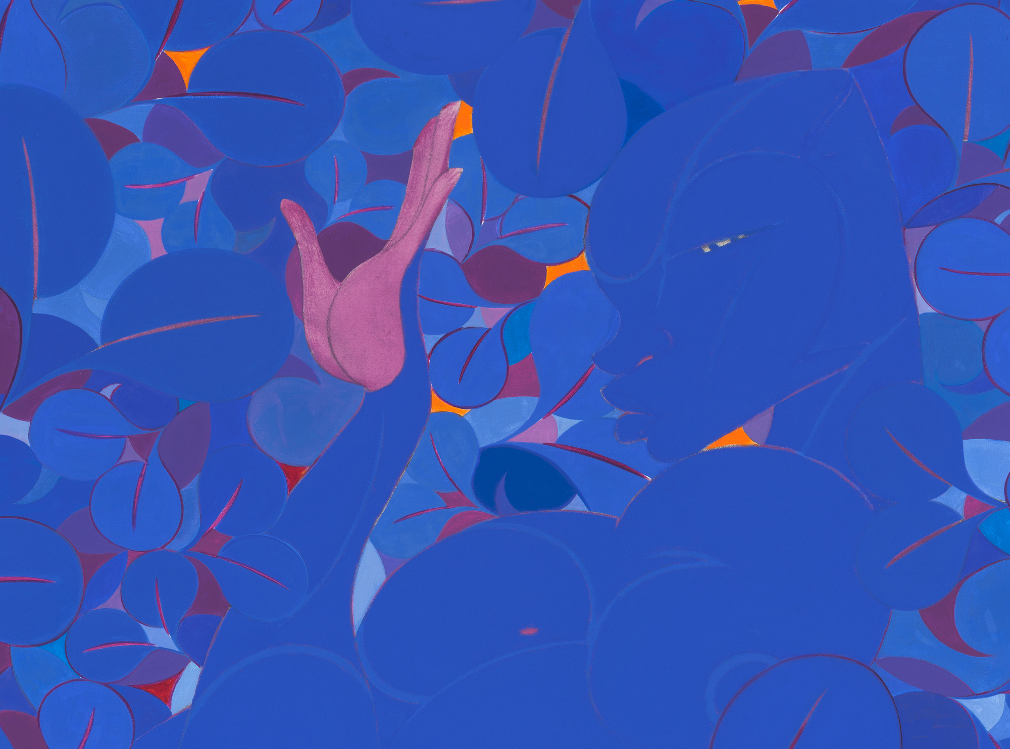 Tunji Adeniyi-Jones | Figura azul II, 2026