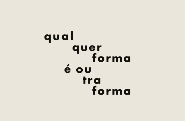 Apartamento 61 | Qualquer forma é uma forma
